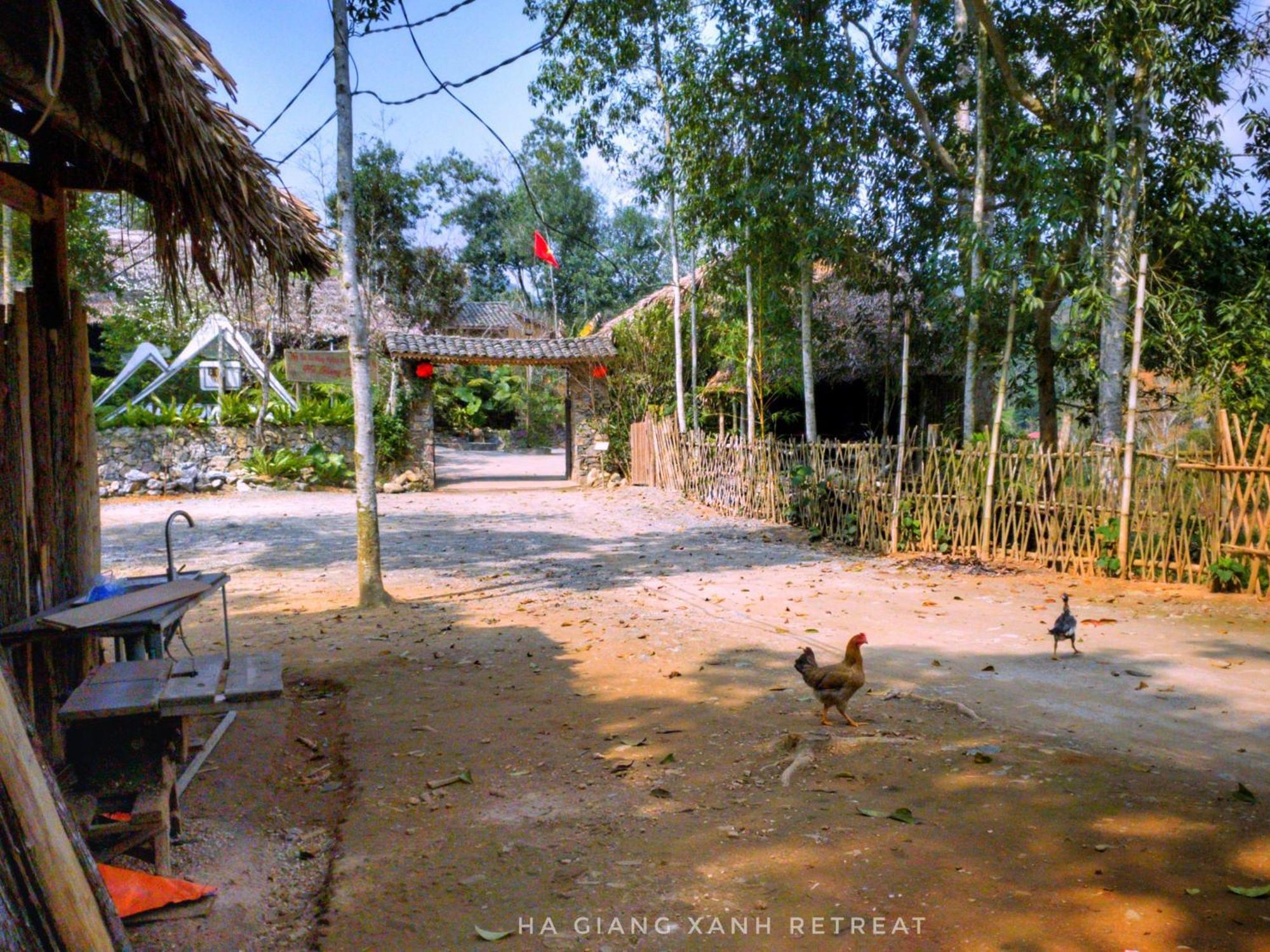 Ha Giang Xanh Retreat - Trekking, Tour, Motorbike Rental Eksteriør bilde